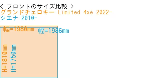 #グランドチェロキー Limited 4xe 2022- + シエナ 2010-